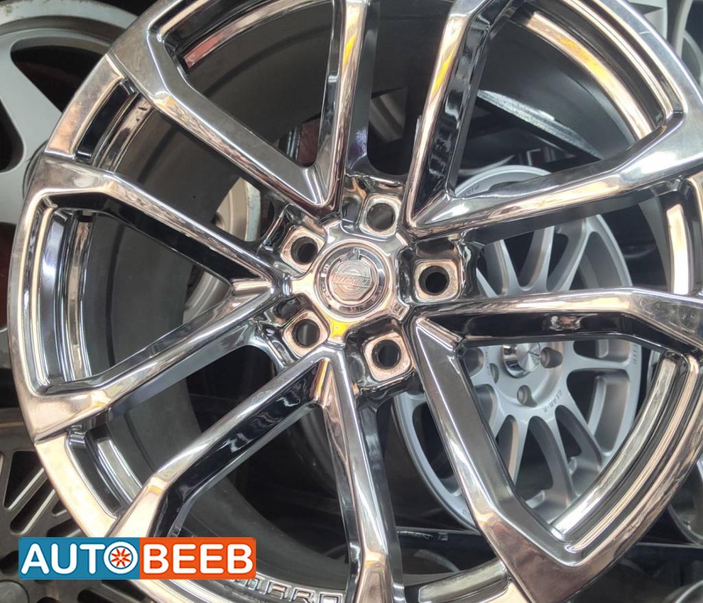 طقم جنطات شيفروليه كمارو قياس 20