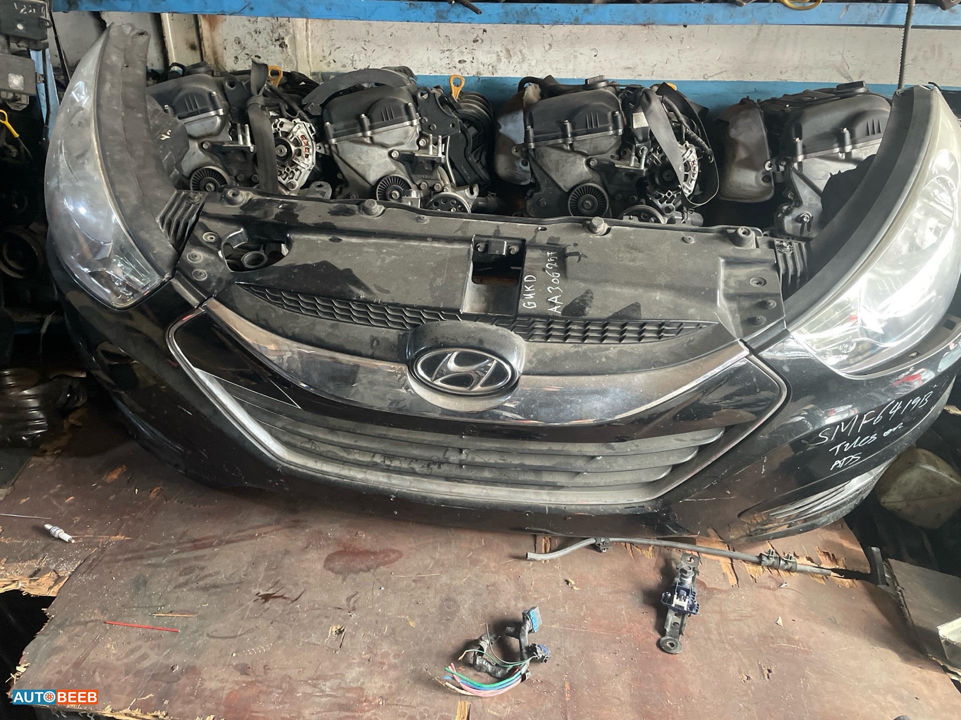 واجهة امامية طمبون اضوية يمين شمال هيونداي توسان 2012 2013 2014 2015