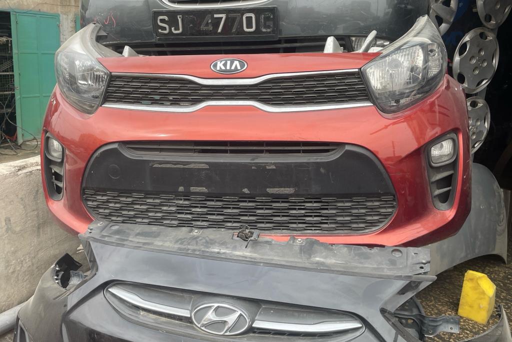 واجهة امامية طمبون اضوية يمين شمال كيا بيكانتو 2017 2018 2019 2020