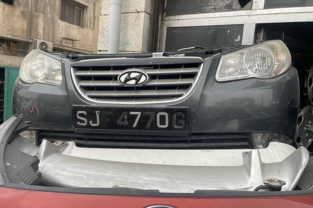 واجهة امامية طمبون اضوية يمين شمال هيونداي افانتي 2007 2008 2009 2010