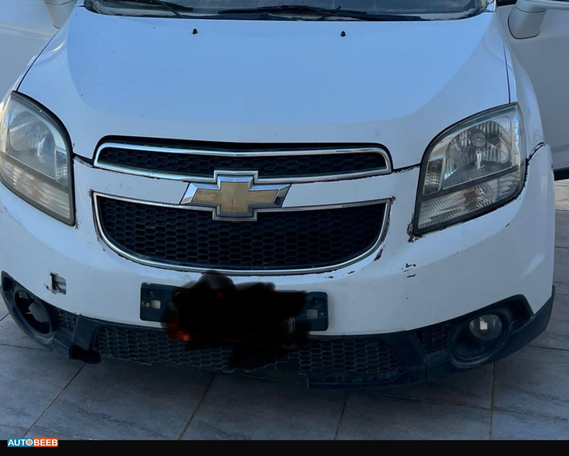 واجهة امامية طمبون اضوية يمين شمال شيفروليه اورلاندو 2008 2009 2010