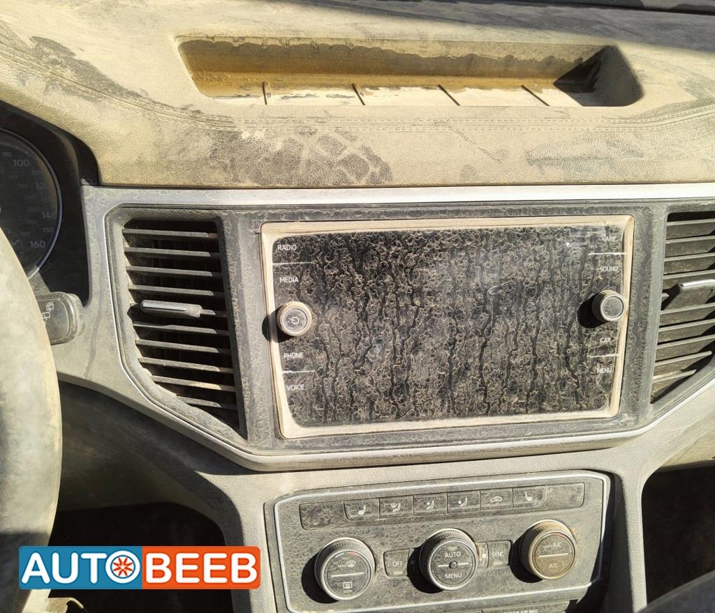 مسجل شاشه فولكس فاجن طوارق 2018 2019