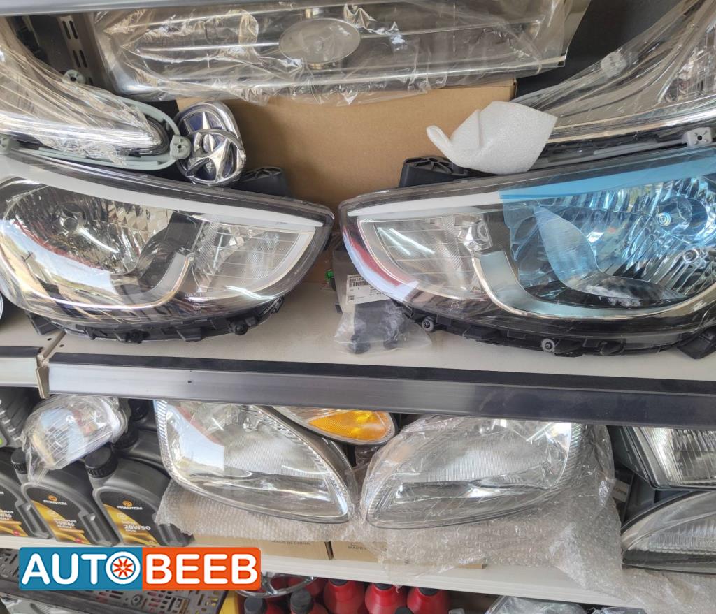 ضوء امامي يمين شمال هيونداي اكسنت 2014 2015