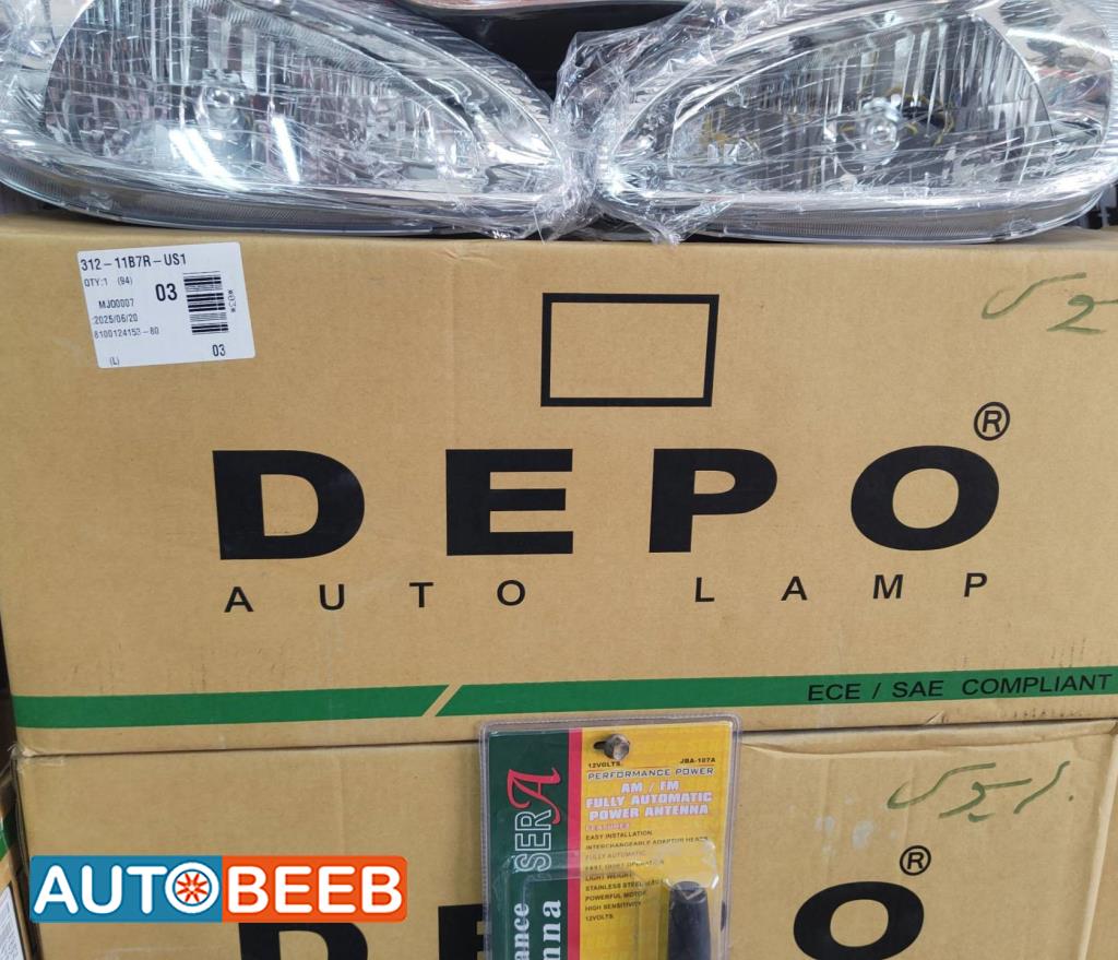 ضوء امامي يمين شمال تويوتا بريوس ديبو 2010 2011 2012 2013 2014