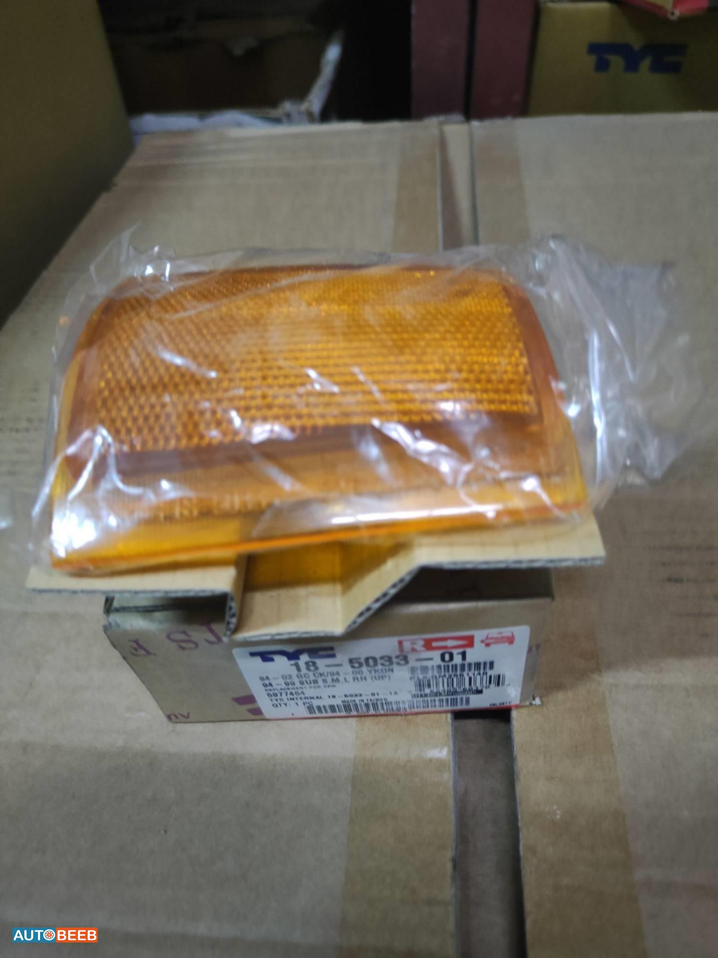 عاكسة أمامية يمين شمال جي ام سي يوكن 1994 1995 1996 1997 1998 1999