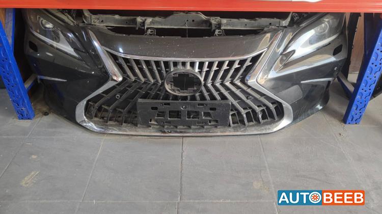 واجهة أمامية طمبون اضوية يمين شمال لكزس Es300 2024 2025