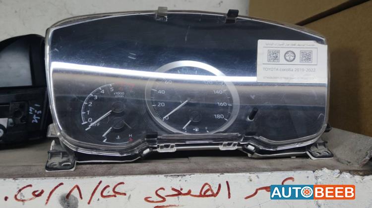 Cabin  Dashboard Toyota Corolla