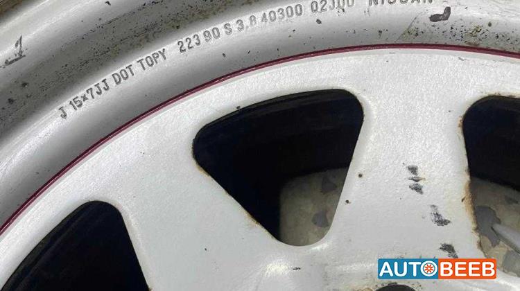 للبيع جنوط نيسان باترول اصليه موديل 90 