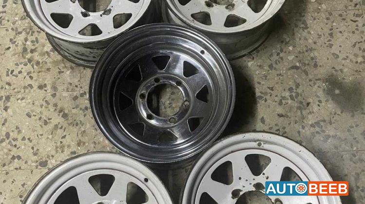 للبيع جنوط نيسان باترول اصليه موديل 90 