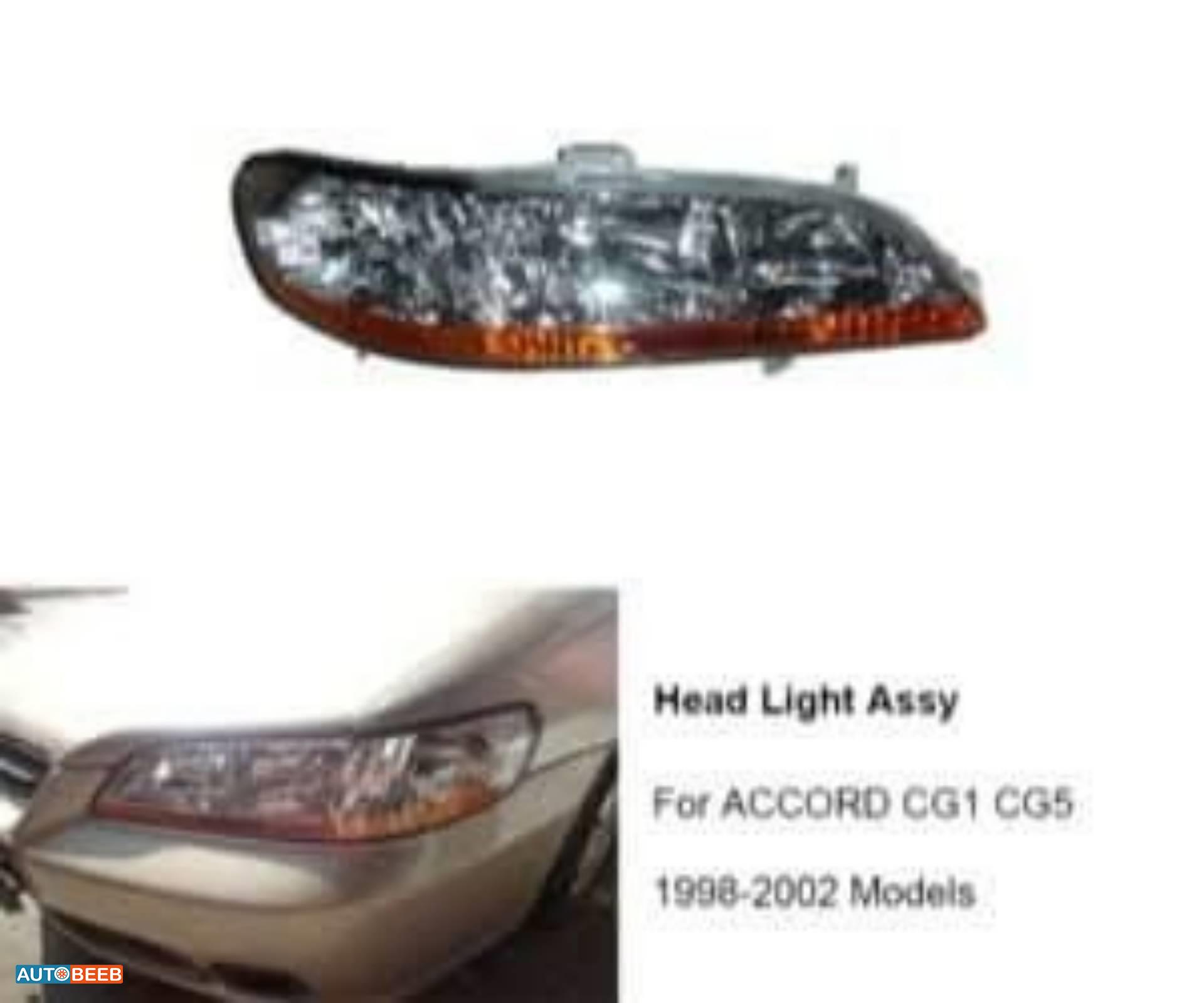 ضوء امامي يمين شمال هوندا اكورد 1998 1999 2000 2001 2002