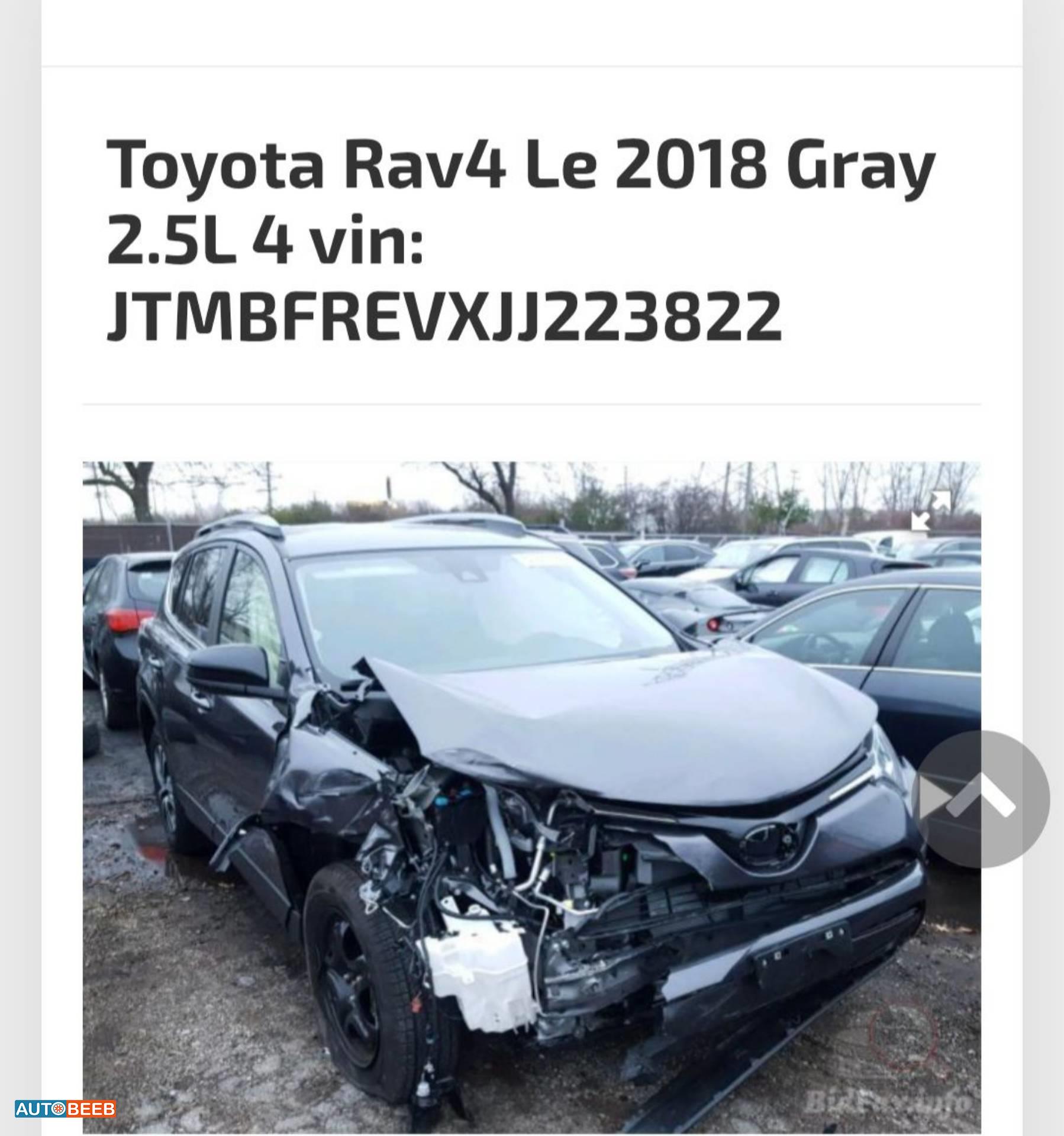 تويوتا راف فور 2018