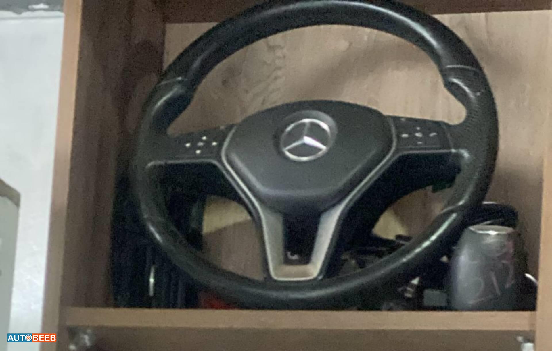 Cabin  Steering Wheel Mercedes Benz E200