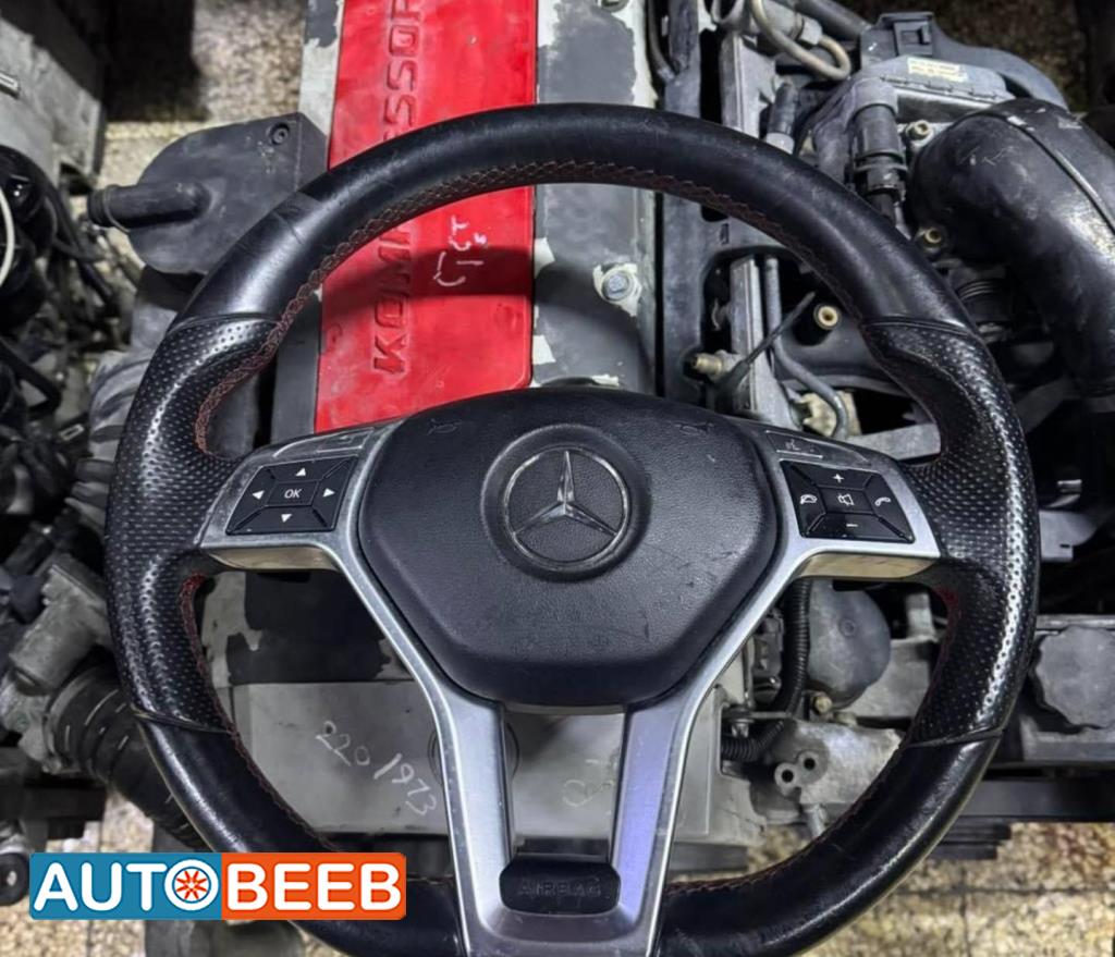 Cabin  Steering Wheel Mercedes Benz C200