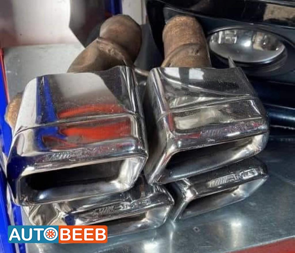 نقلة اكزوزت مرسيدس E200 AMG 2010