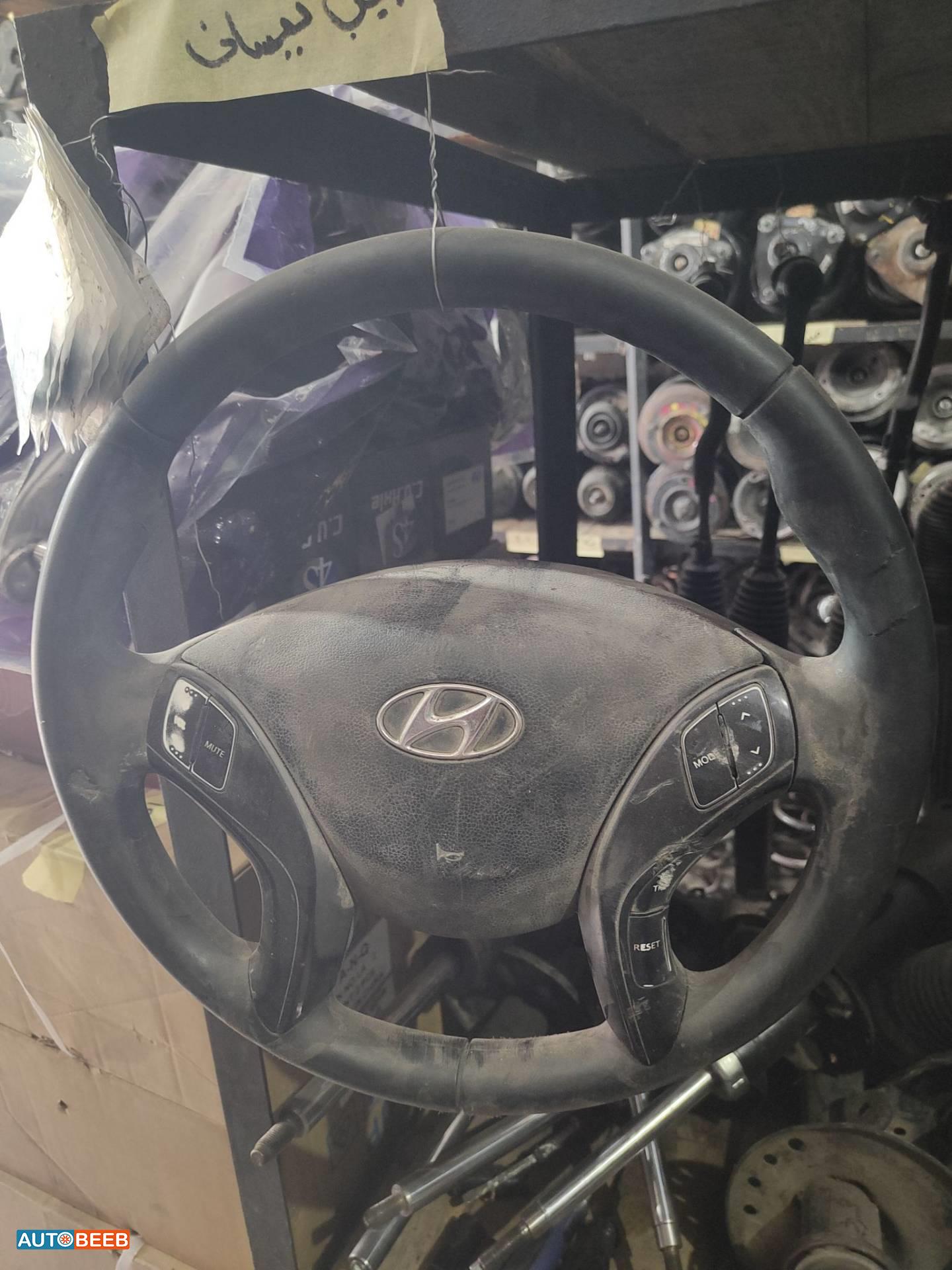 Cabin  Steering Wheel Hyundai Avante