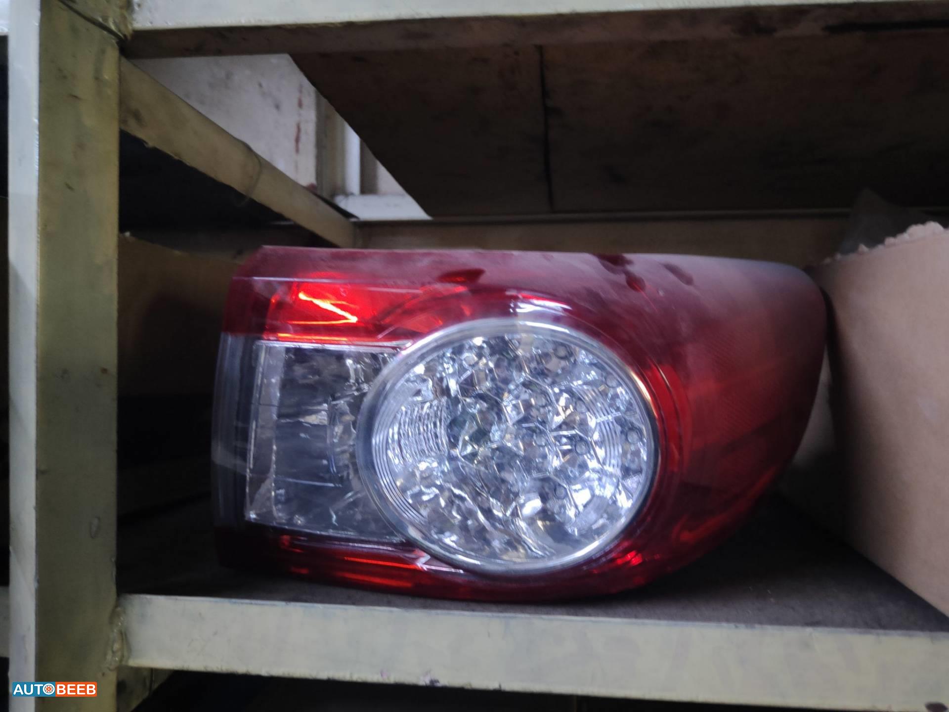 Lights Rear light Toyota Corolla