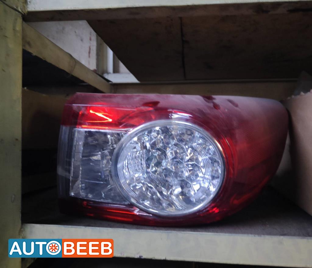 Lights Rear light Toyota Corolla