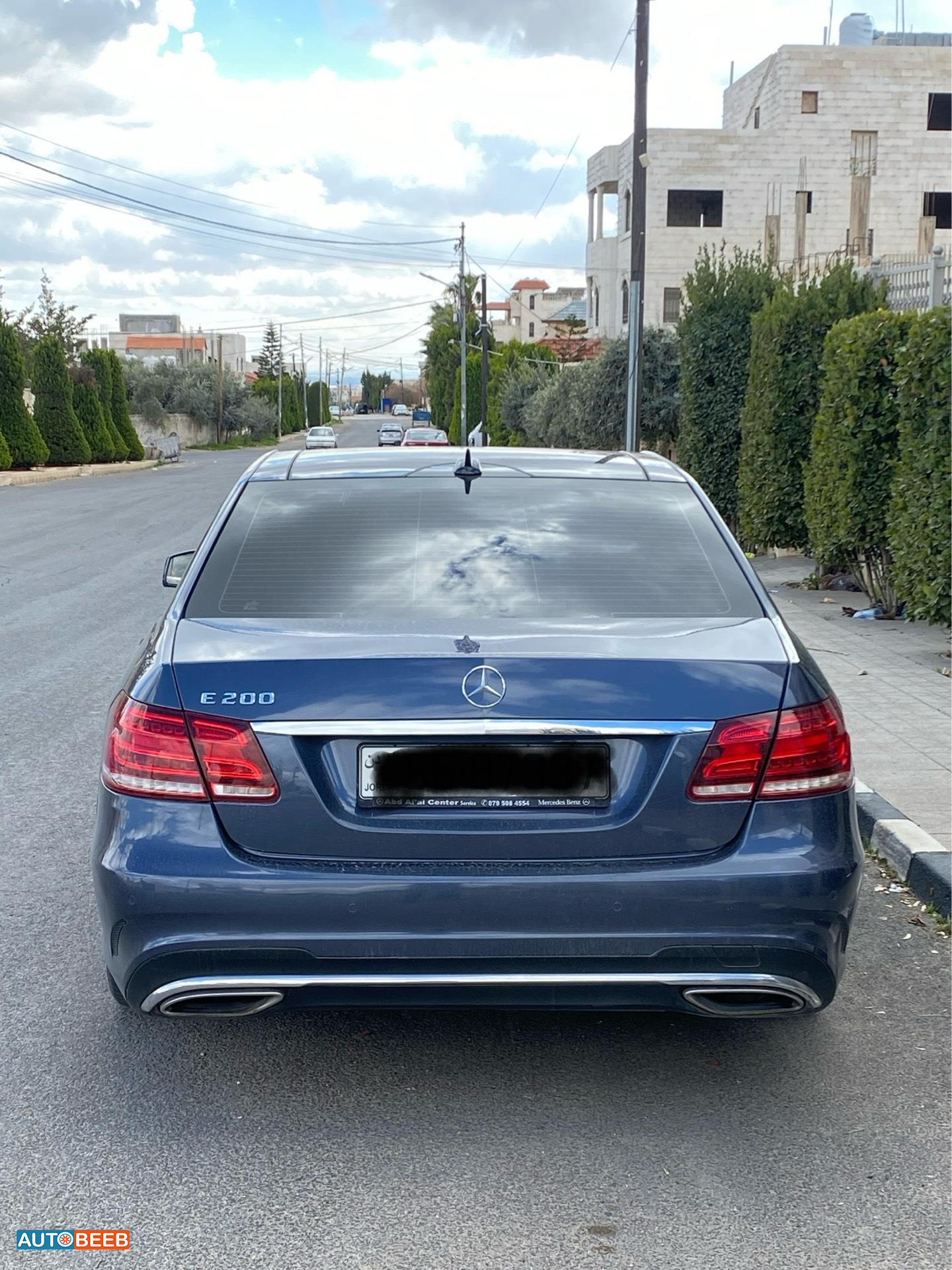 مرسيدس بنز E200 2014