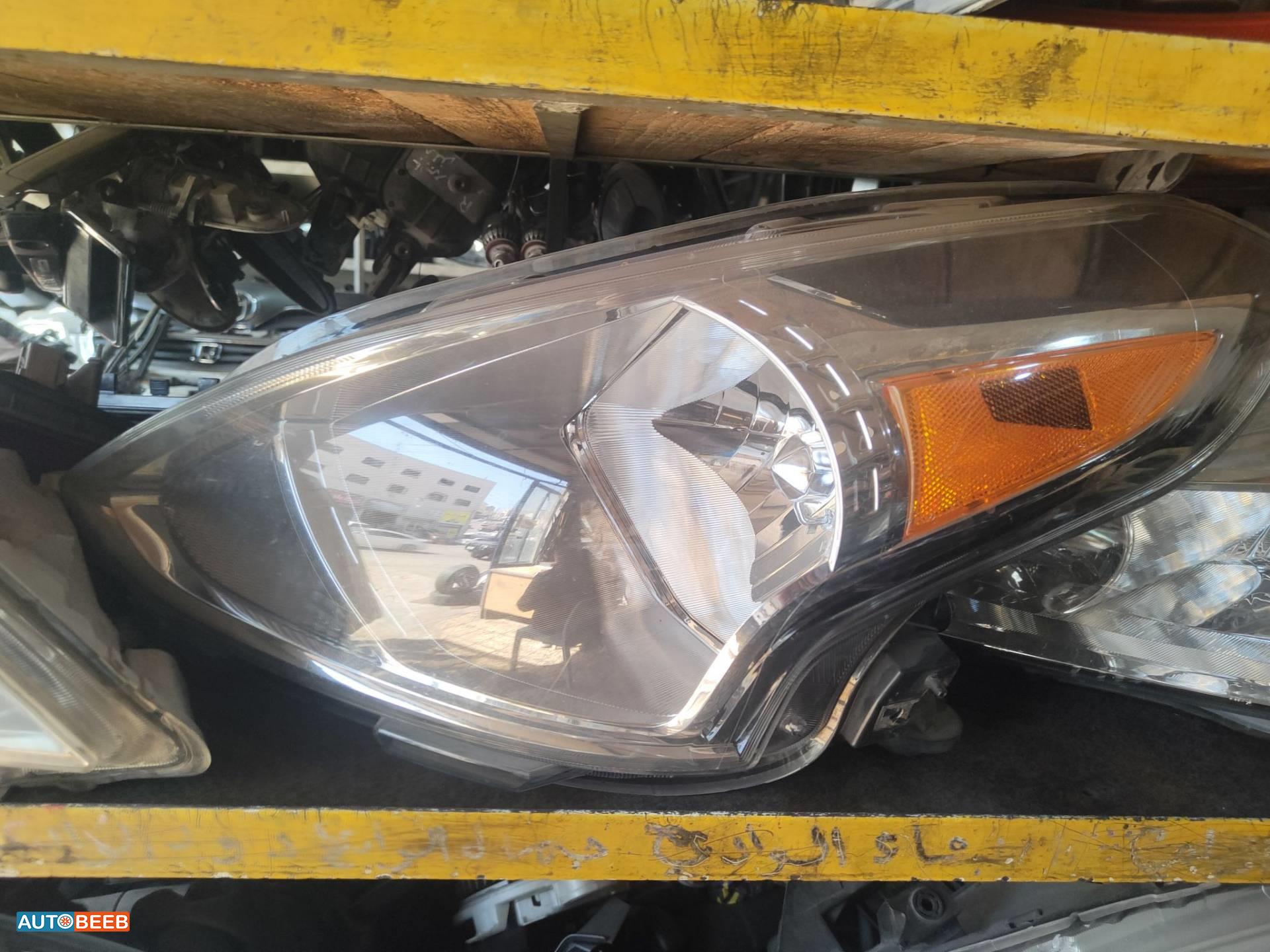 ضوء امامي يمين شمال نيسان صني هندي 2016 2017