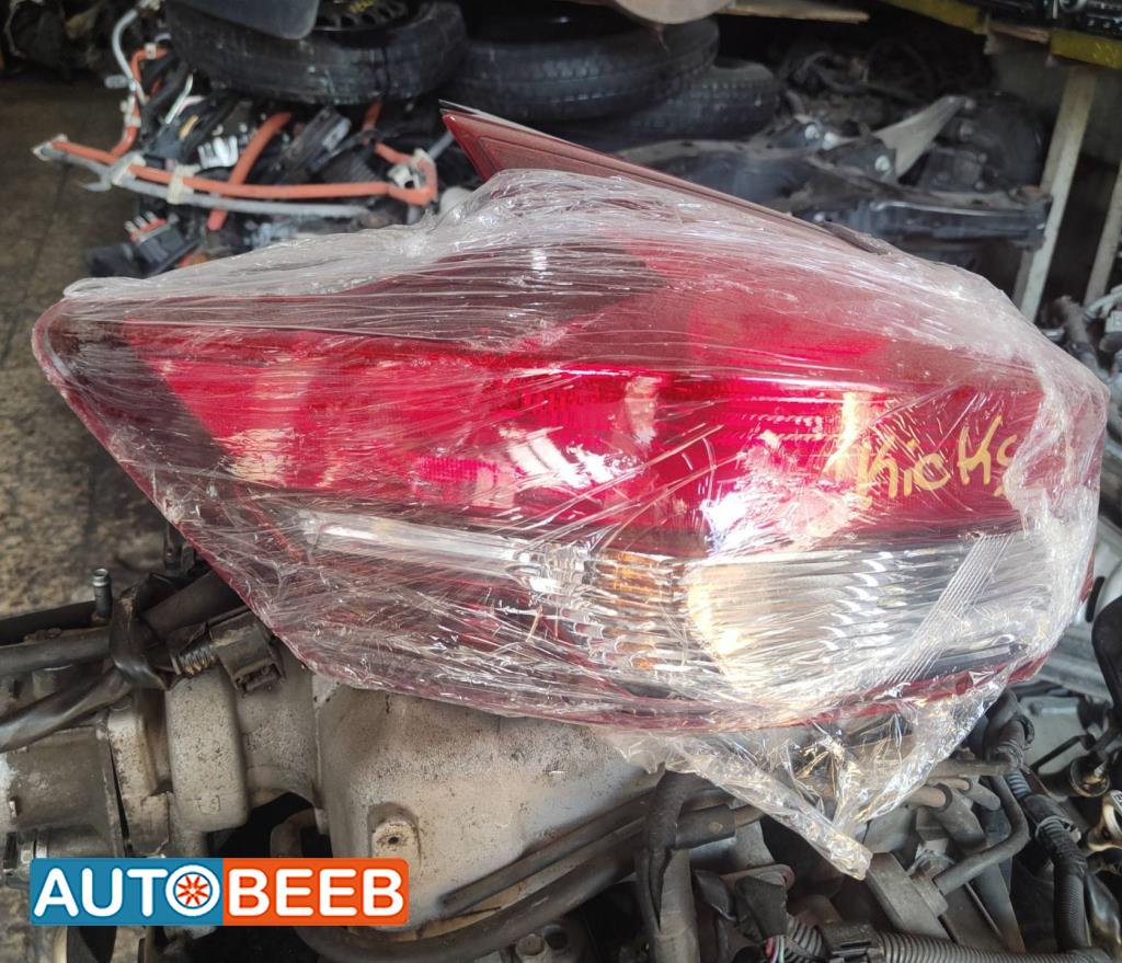 Lights Rear light Nissan Kicks