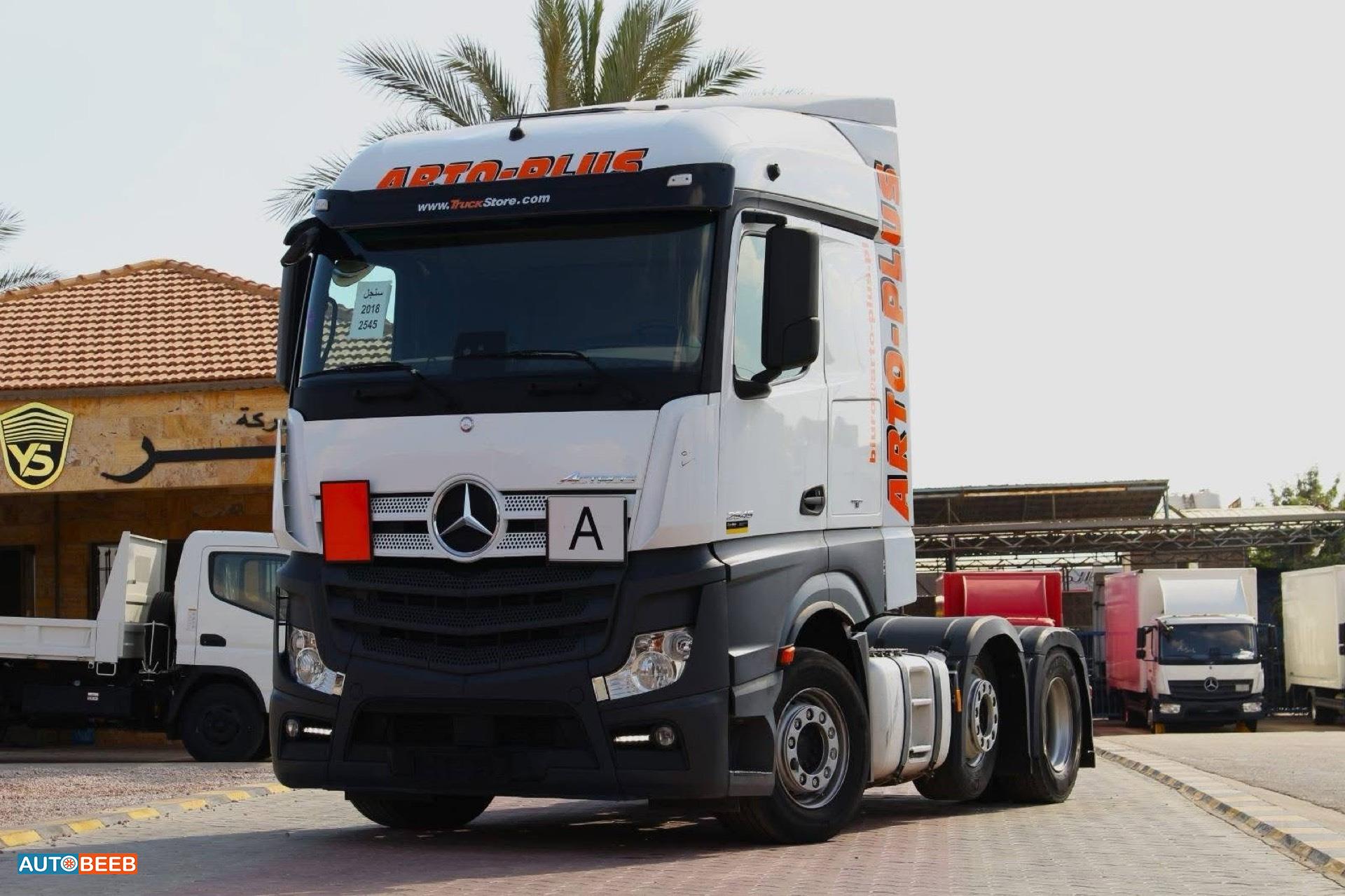 راس تريلا مرسيدس بنز 2018