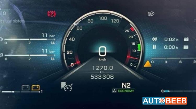 راس تريلا مرسيدس بنز 2020