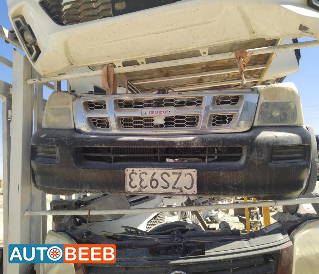 واجهة أمامية طمبون اضوية يمين شمال ايسوزو دي ماكس 2004 2005 2006