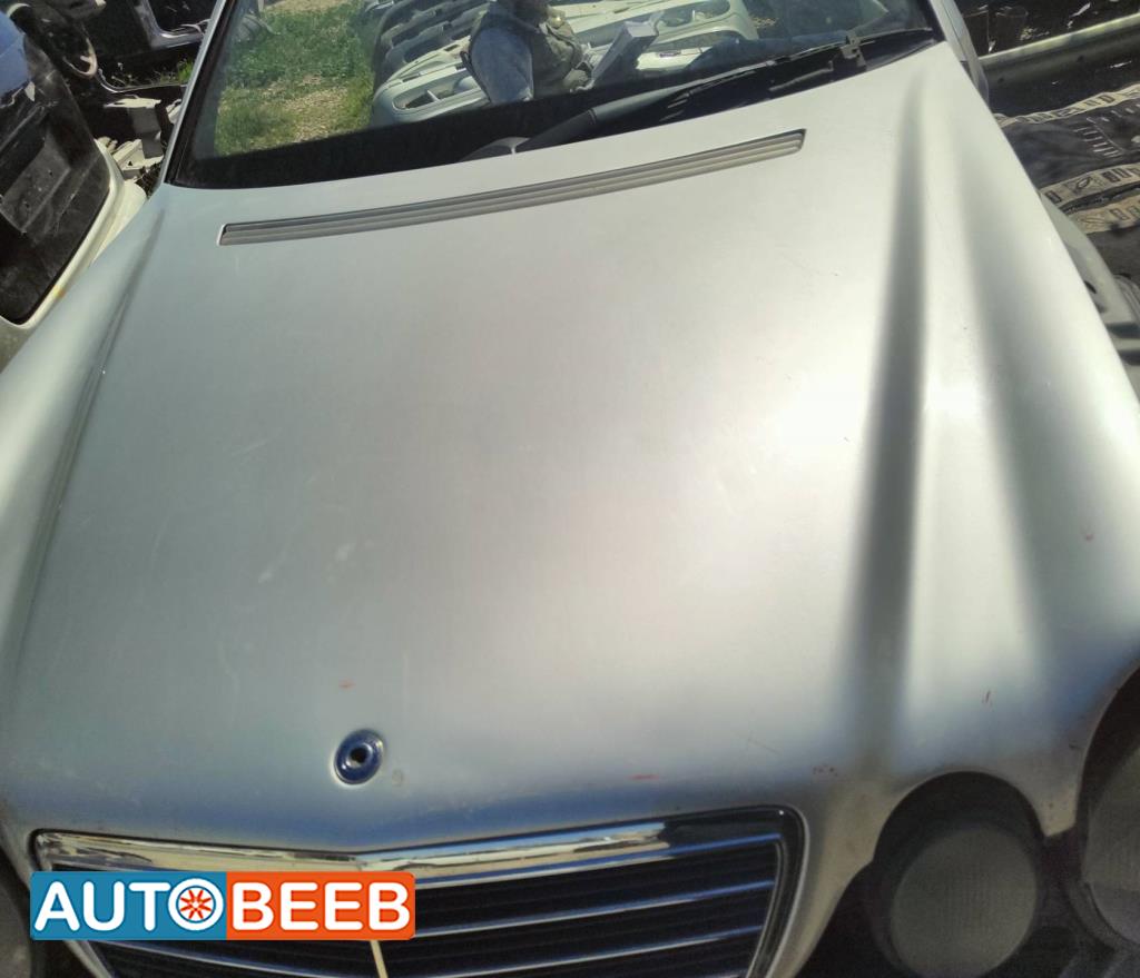 غطاء محرك مرسيدس E200 2001