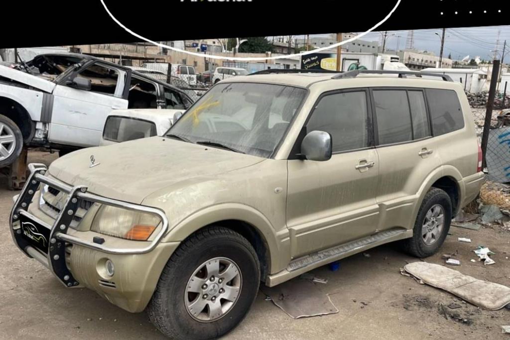 قطع ميتسوبيشي باجيرو 2006 طمبون اضوية ماتور مراة جانبية ابواب 