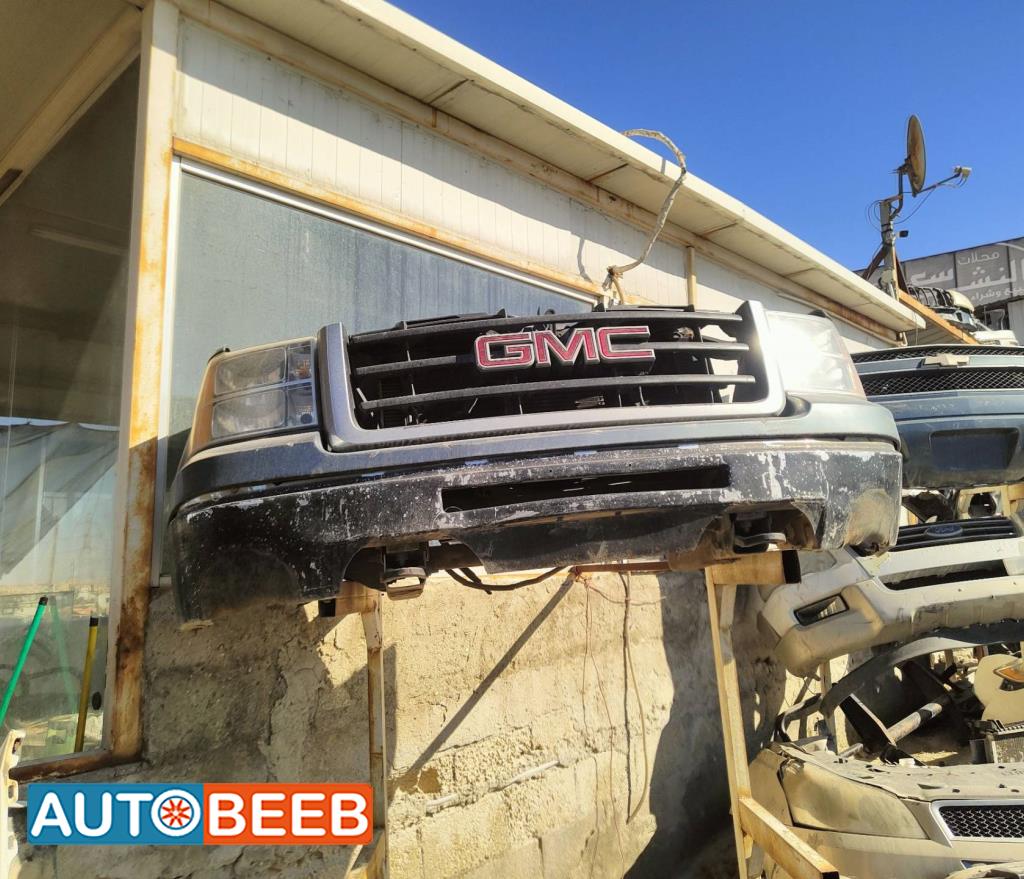 واجهة أمامية طمبون اضوية يمين شمال جي ام سي سييرا 2008 2009 2010 2011 