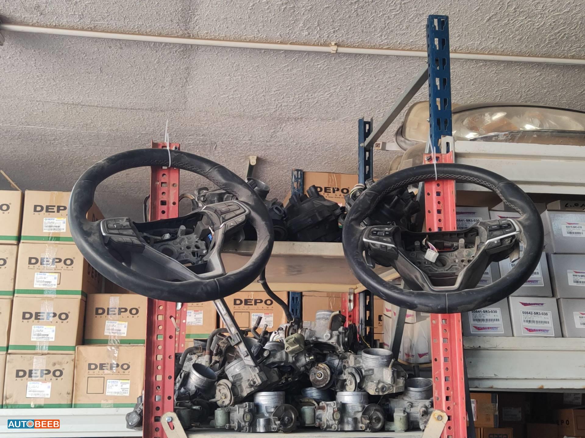 Cabin  Steering Wheel Honda Accord