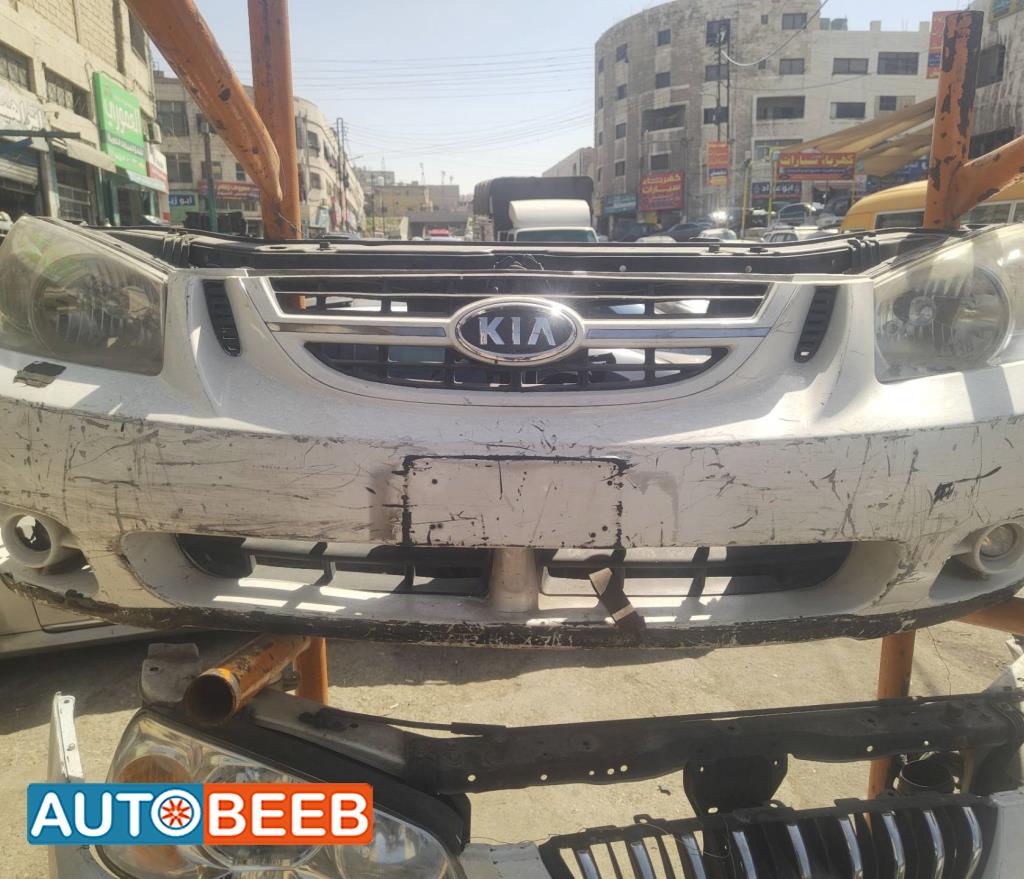 واجهة أمامية طمبون اضوية يمين شمال كيا سيراتو 2005 2006