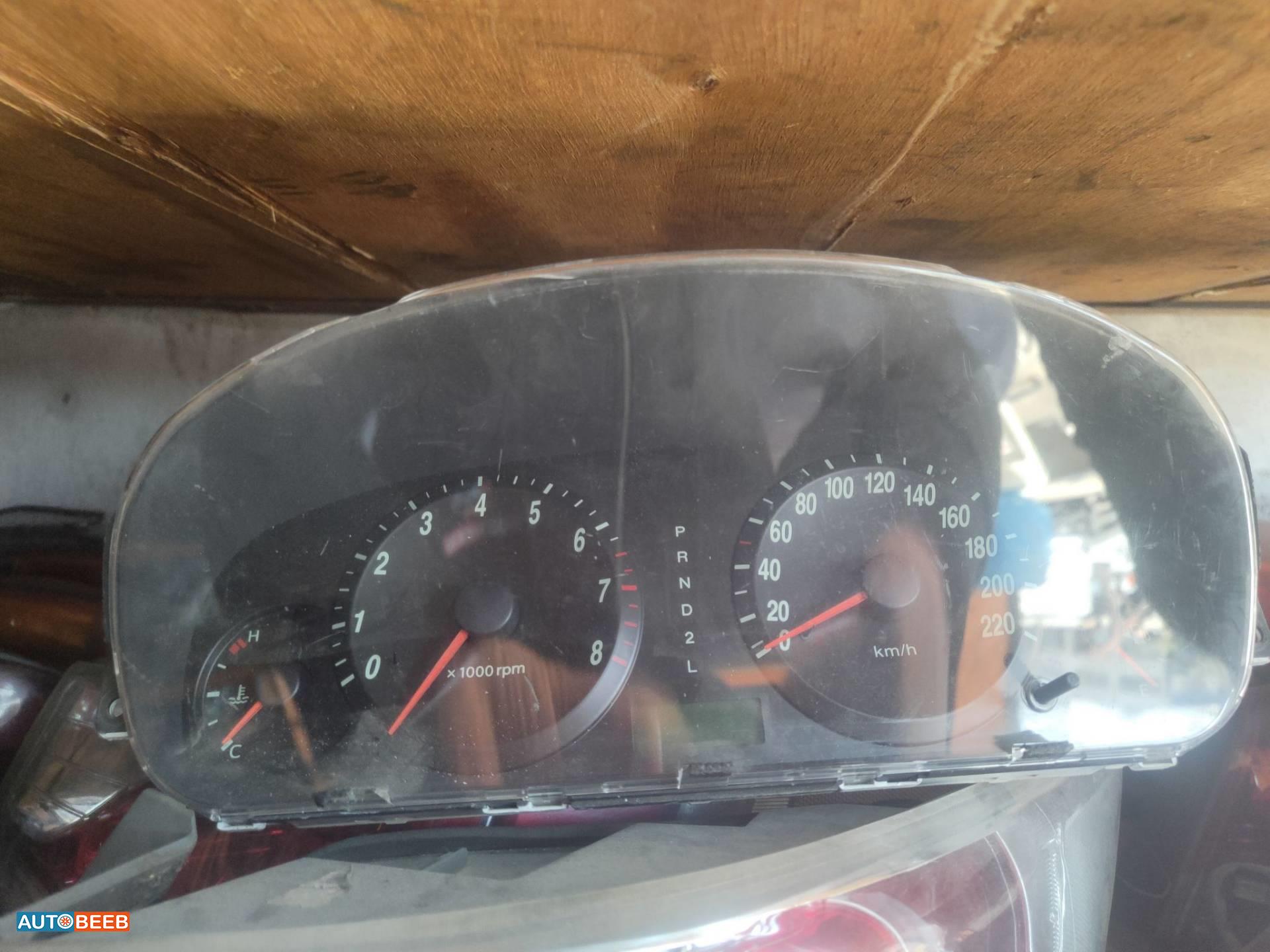 Cabin  Dashboard Hyundai Avante