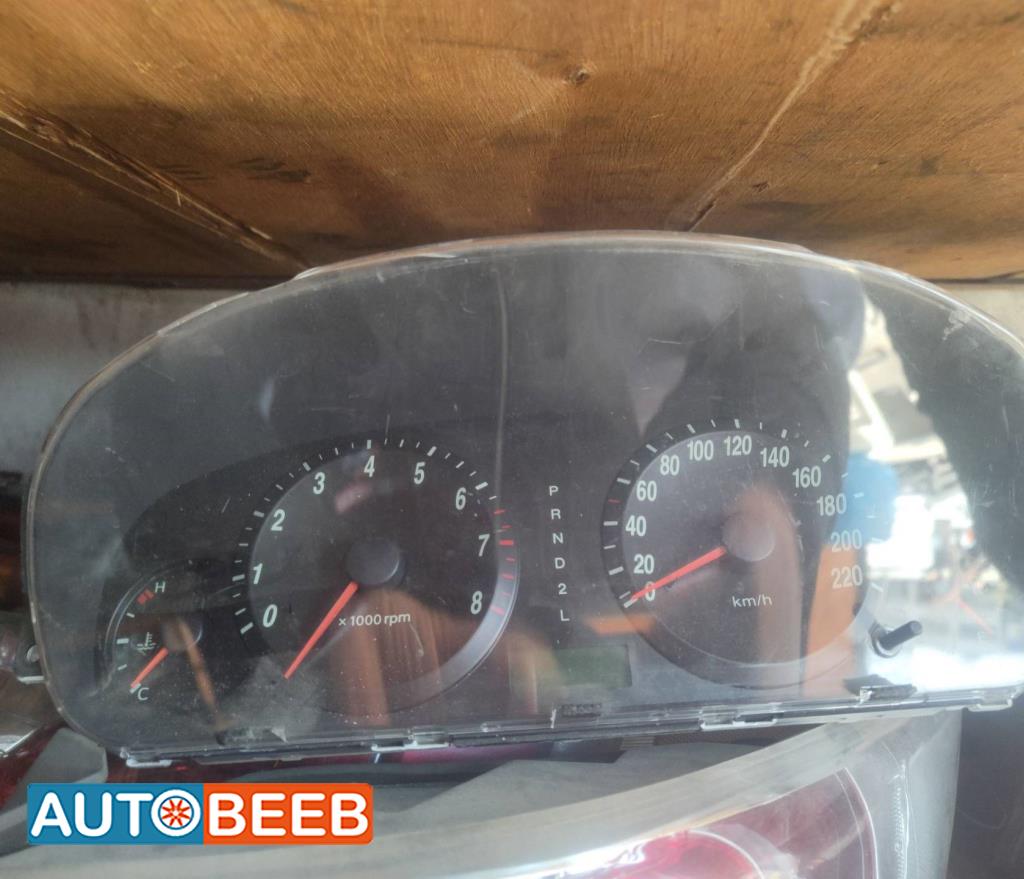 Cabin  Dashboard Hyundai Avante