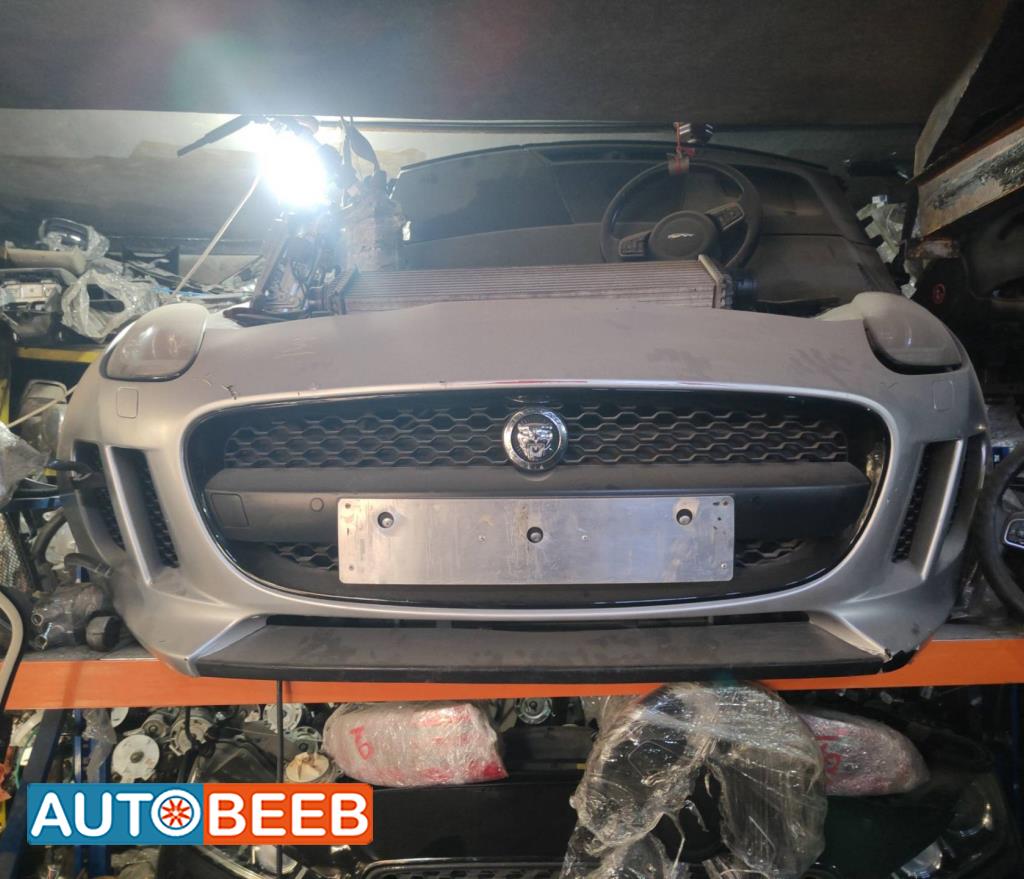 واجهة أمامية طمبون اضوية يمين شمال جاكوار f type 2014 2015