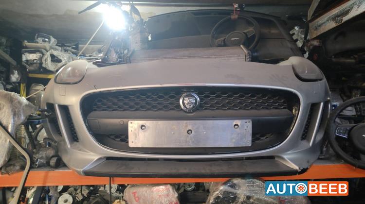 واجهة أمامية طمبون اضوية يمين شمال جاكوار f type 2014 2015