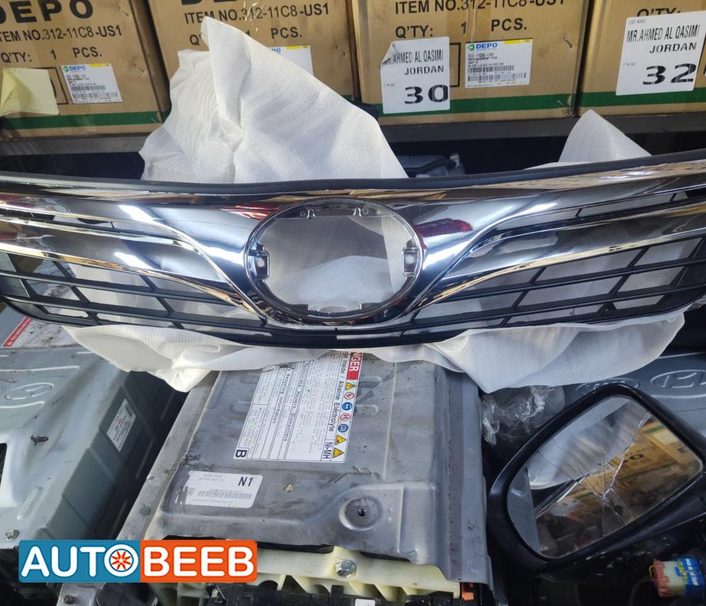 شل امامي تويوتا كامري 2014