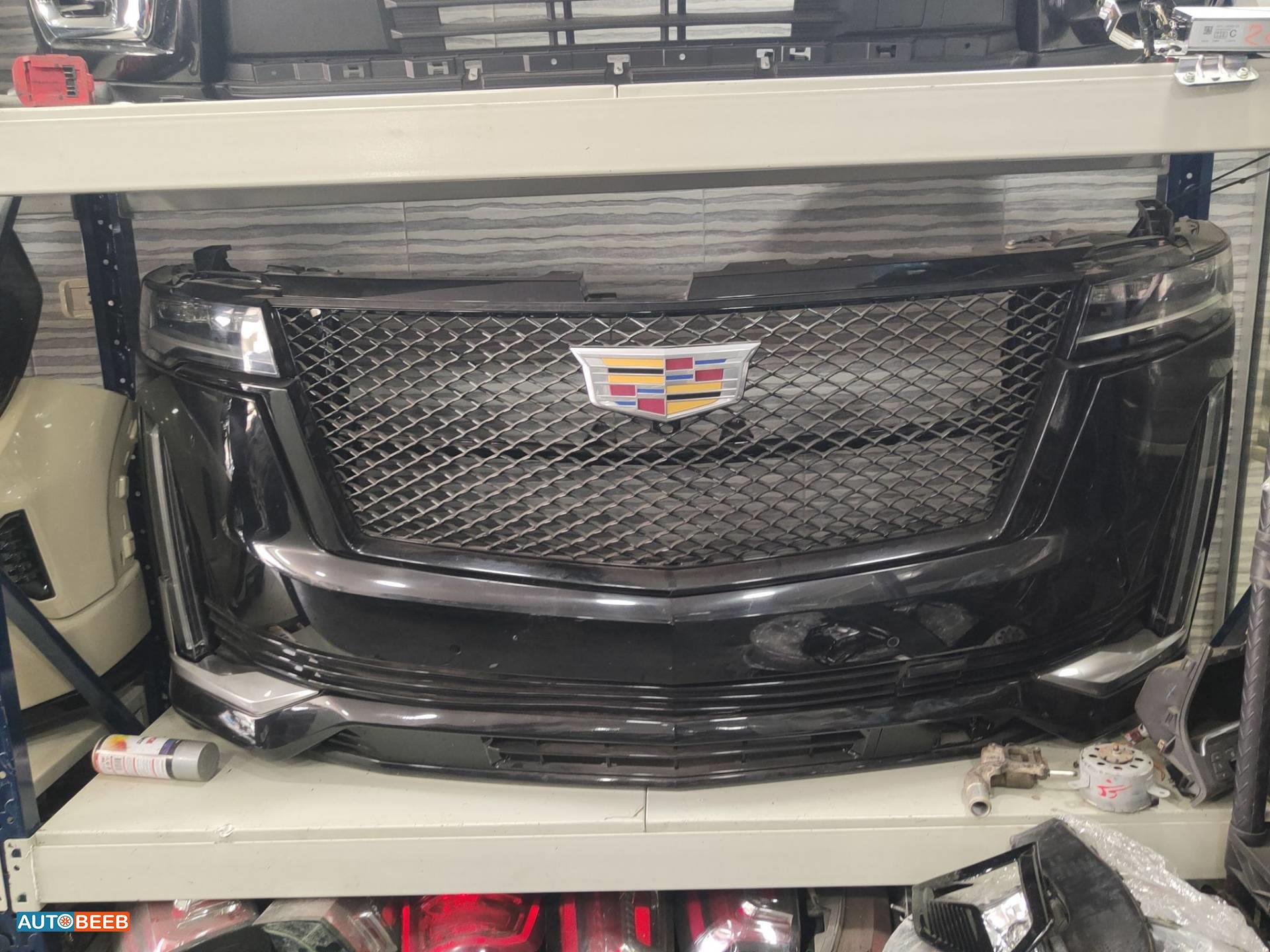 واجهة أمامية طمبون اضوية يمين شمال كاديلاك اسكاليد 2024