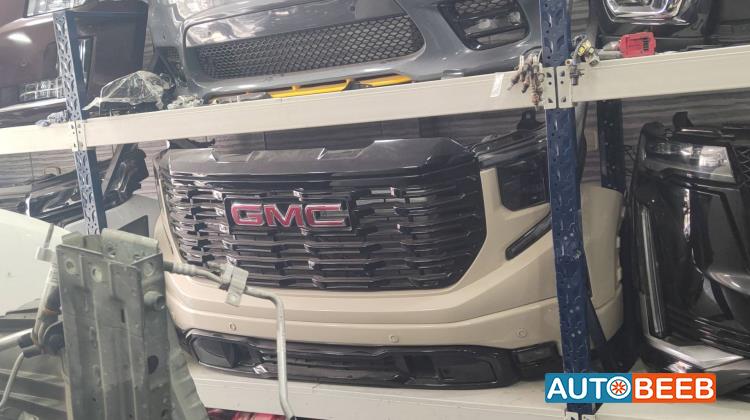 واجهة أمامية طمبون اضوية يمين شمال جي ام سي سييرا 2024