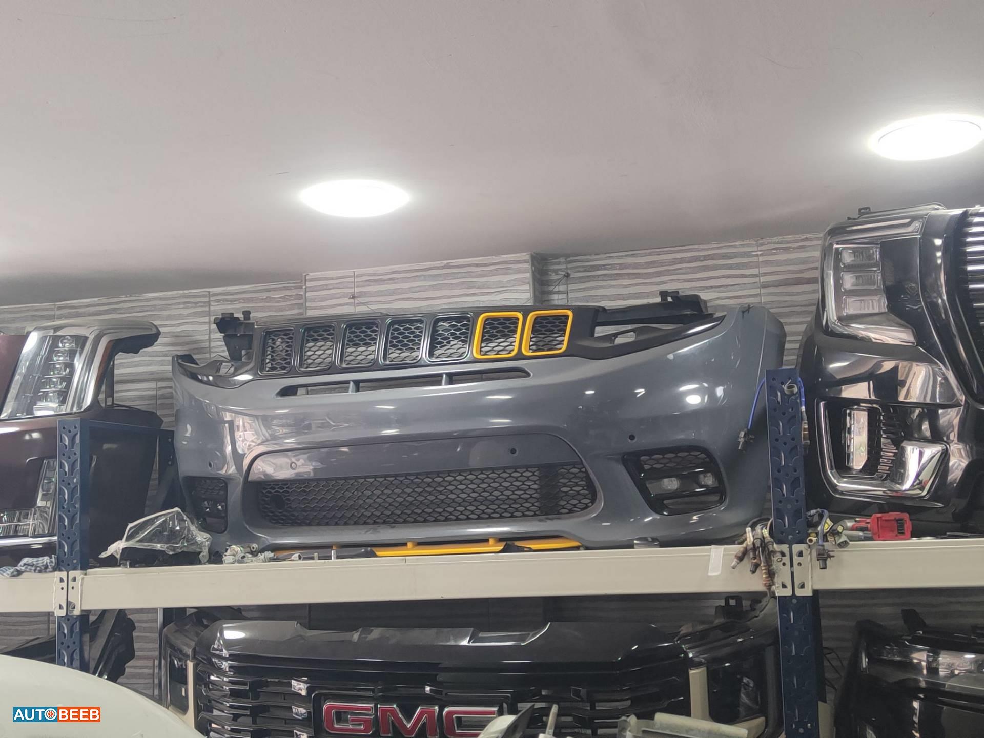 واجهة أمامية طمبون اضوية يمين شمال جيب جراند شيروكي تراك هوك 2020