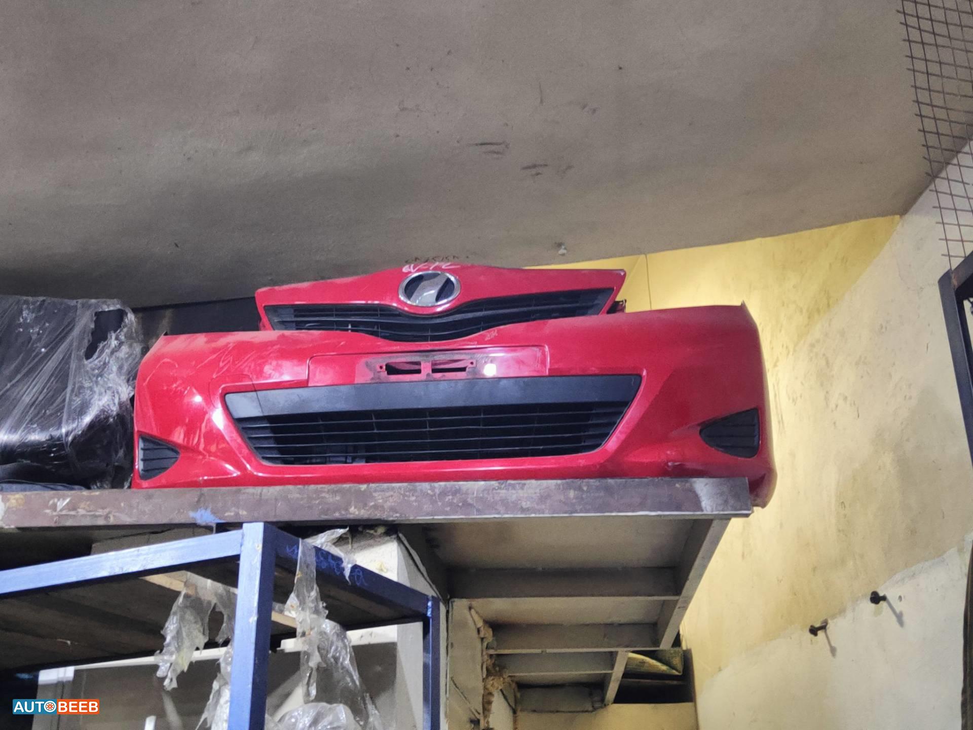 واجهة أمامية طمبون تويوتا يارس 2012 2013