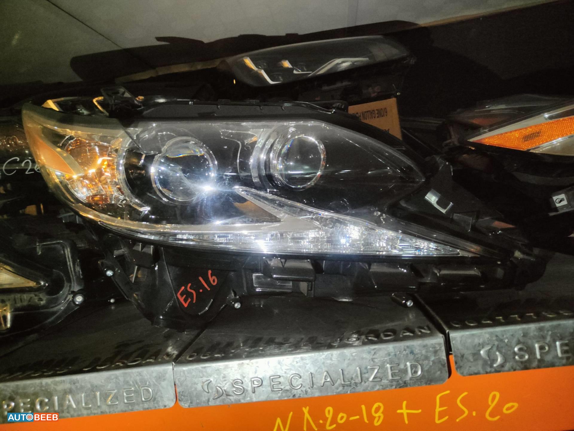 ضوء امامي يمين شمال لكزس Es300 2016 2017