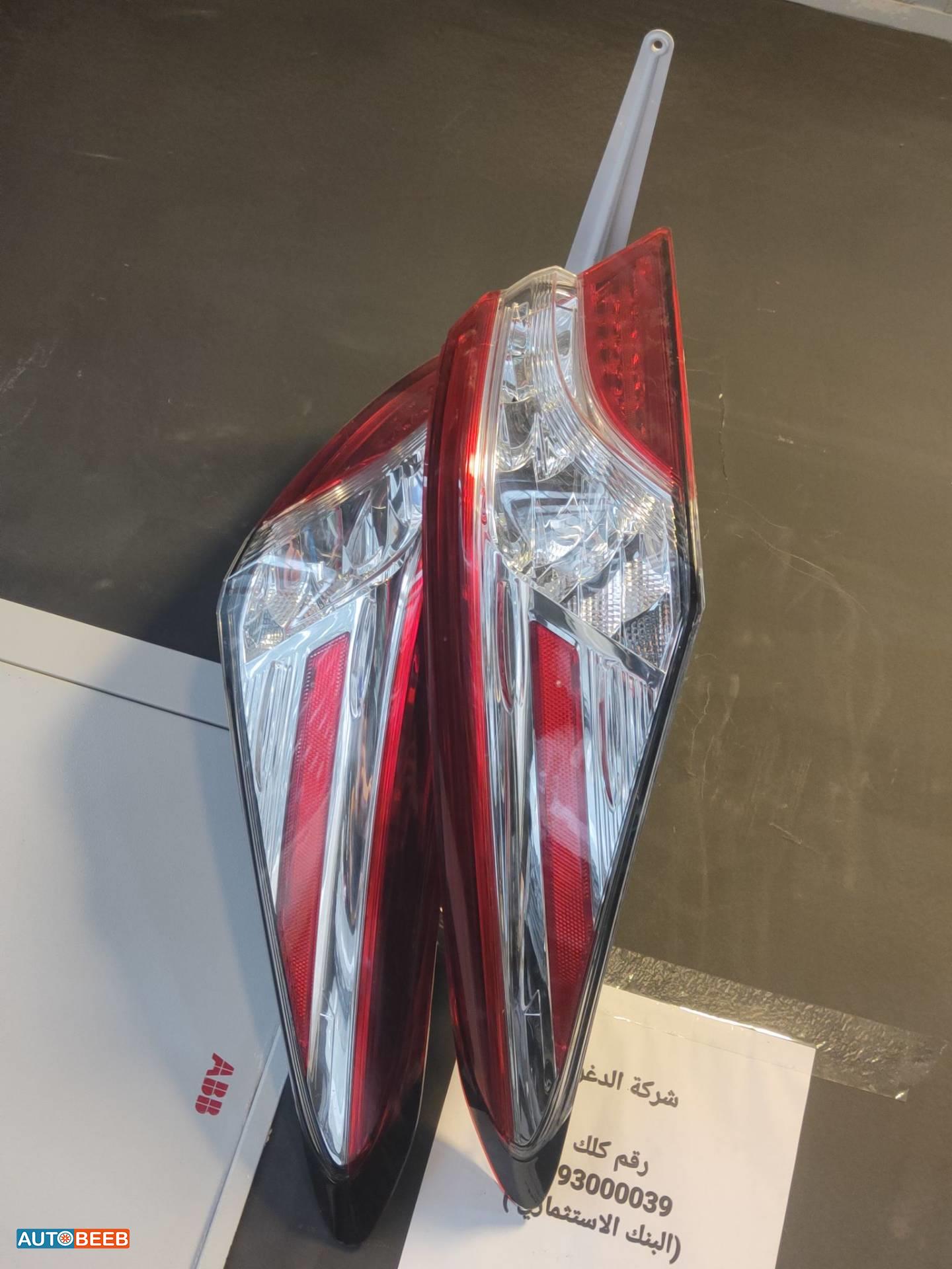 Lights Rear light Toyota Camry