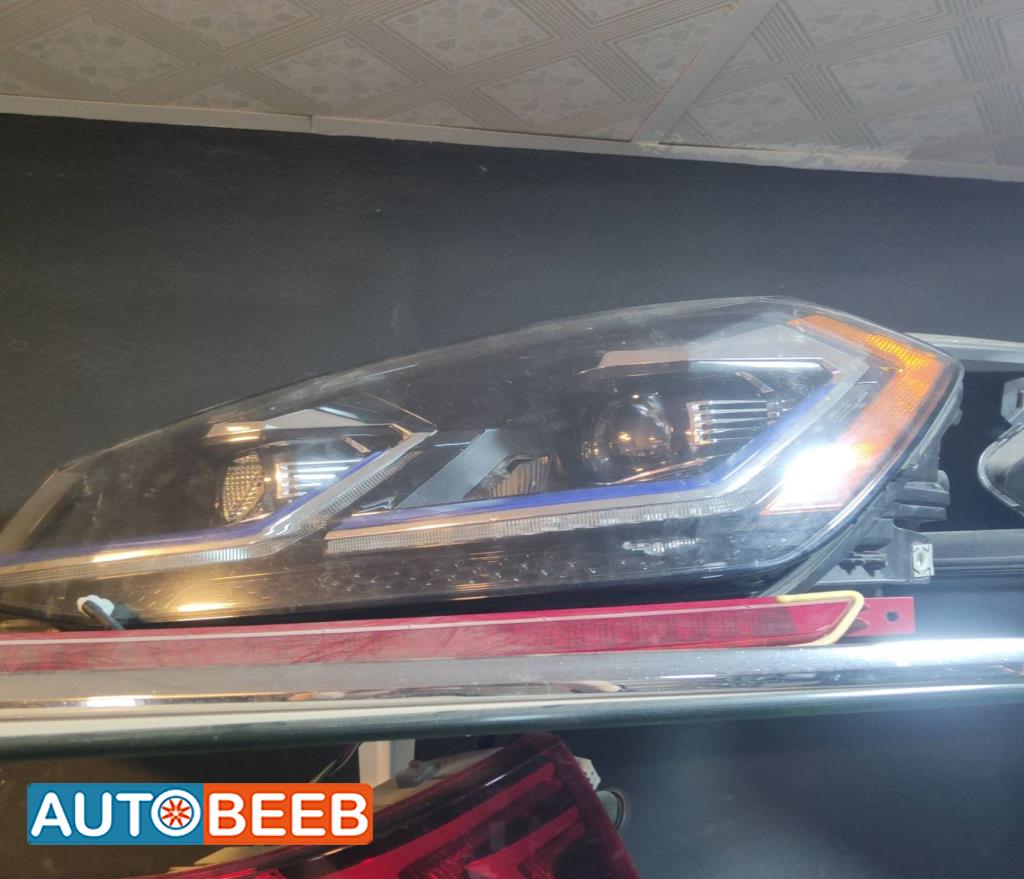 Lights Front light Volkswagen E-Golf