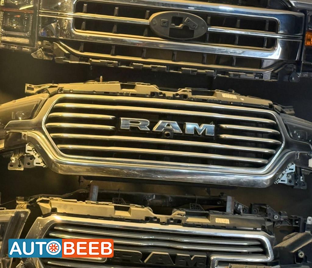 واجهة أمامية طمبون اضوية يمين شمال دودج رام ليمتد 2021 2022 2023