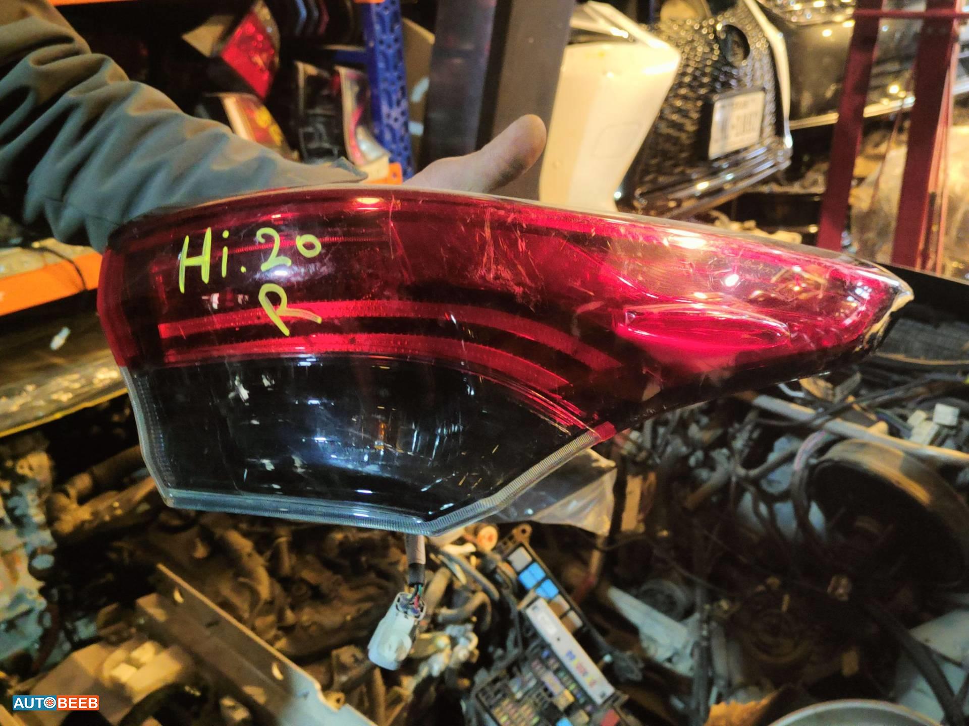 Lights Rear light Toyota Highlander