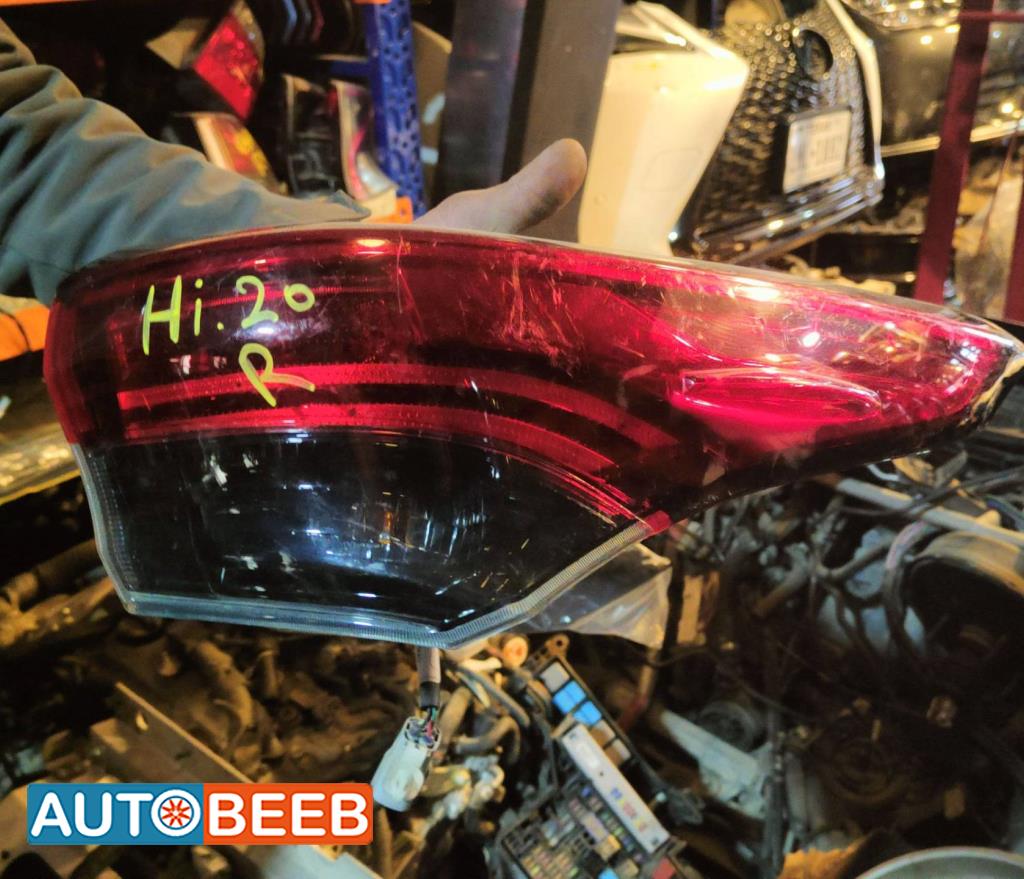 Lights Rear light Toyota Highlander