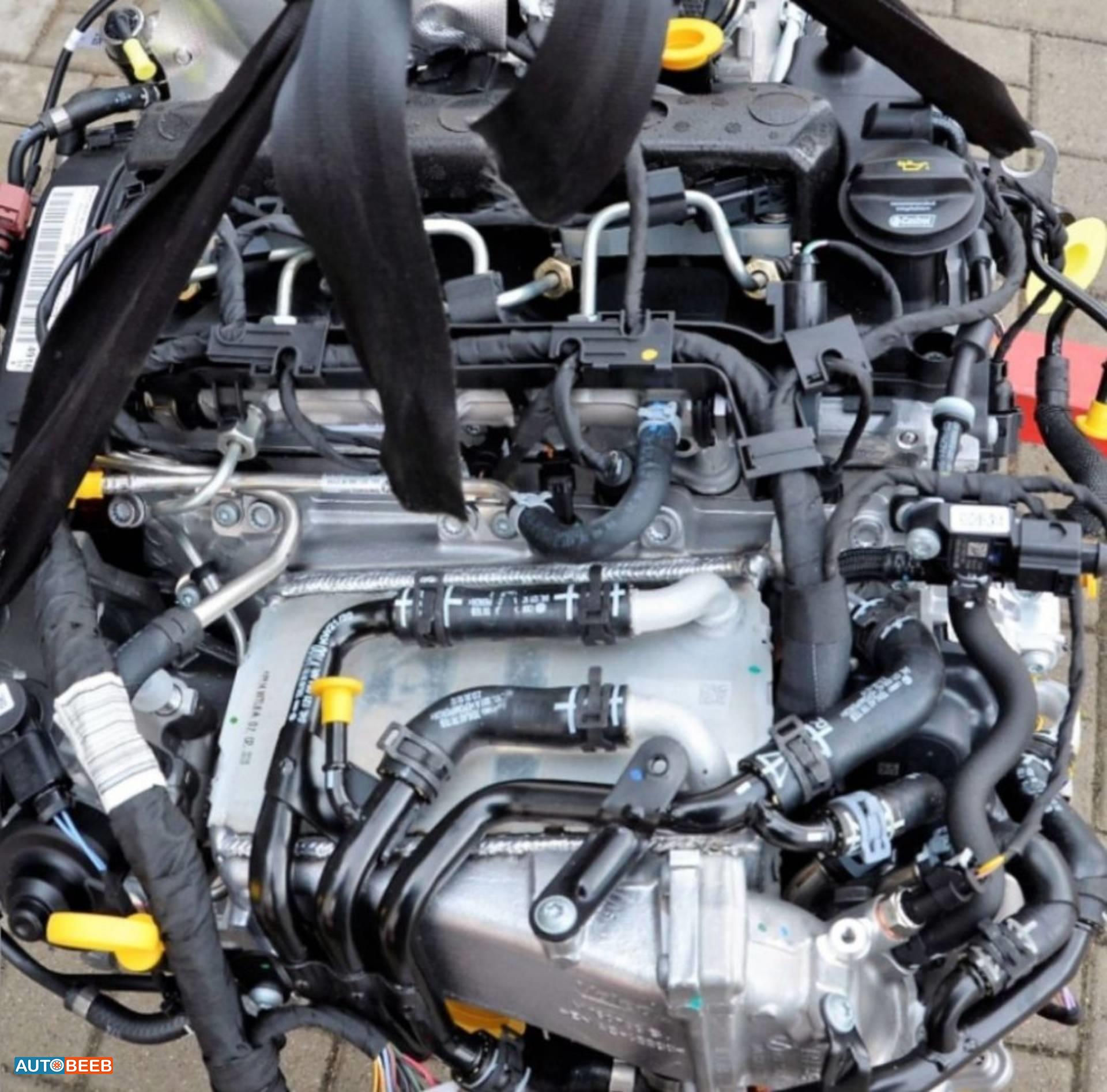 المحرك محرك كامل فولكس فاجن توران