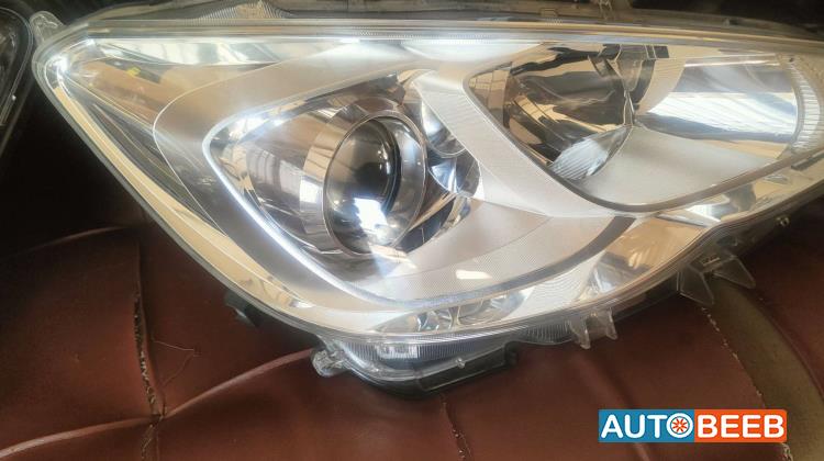 ضوء امامي يمين شمال تويوتا بريوس سي 2016 2017