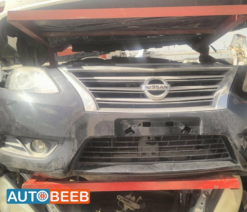 واجهة أمامية طمبون اضوية يمين شمال نيسان سنترا 2012 2013